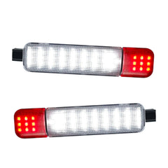 HNeekyr LED interior door light front left illuminates entryway at night.
