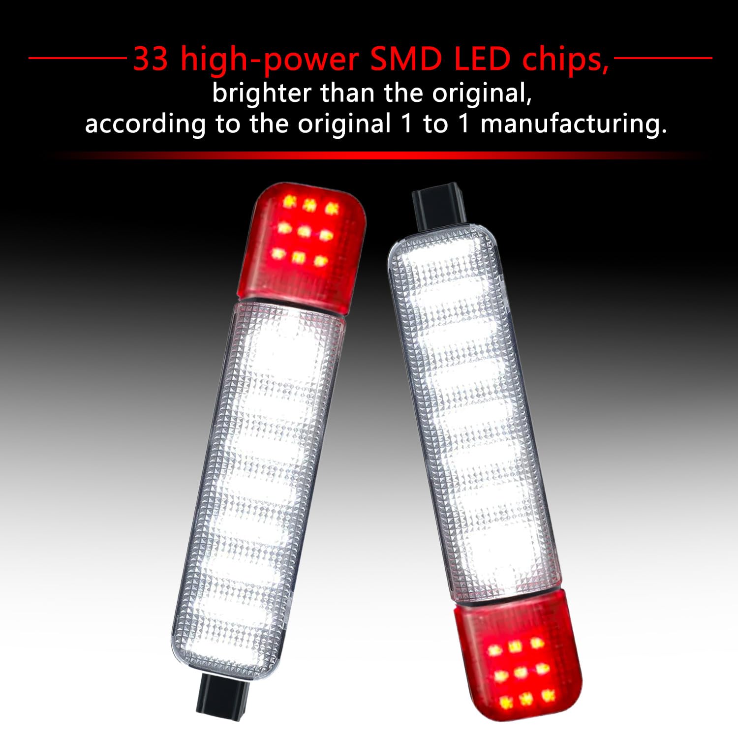HNeekyr LED interior door light front right brightens the cabin entry.