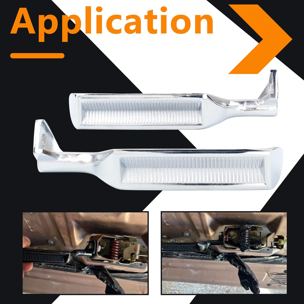 HNeekyr packaging includes two door handles for quick swap.