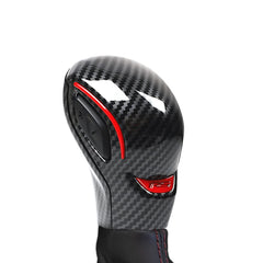 HNLUY gear shift knob cover top view shows premium styling and quick installation