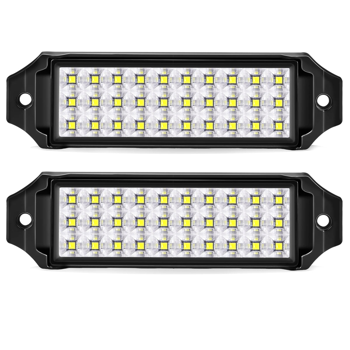 HOZILIFE flush-mount pod light with compact design for tight bumper spaces.