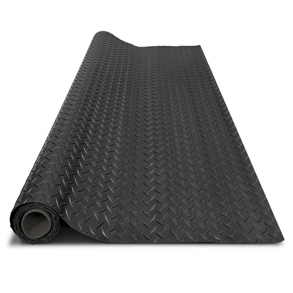 Hobuska 4x10ft garage floor mat roll ready for quick setup under vehicles