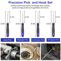 Hochferr precision pick and hook set ideal for small parts and fasteners