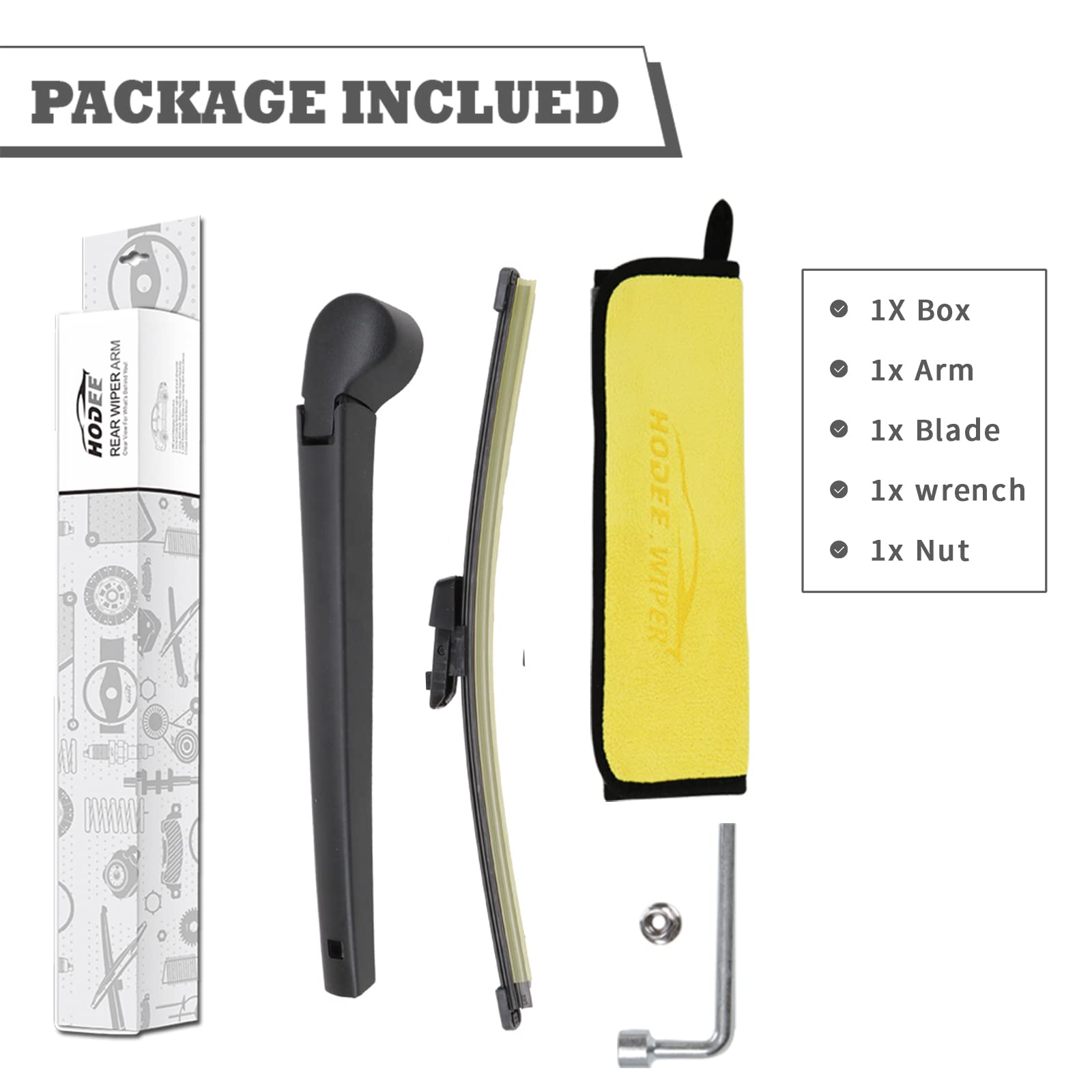 HODEE complete wiper kit delivers a ready-to-install solution for Atlas owners