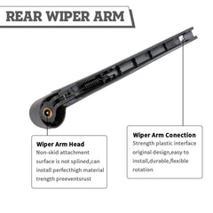 HODEE rear wiper blade assembly ensures precise Atlas fit and reliable wiping
