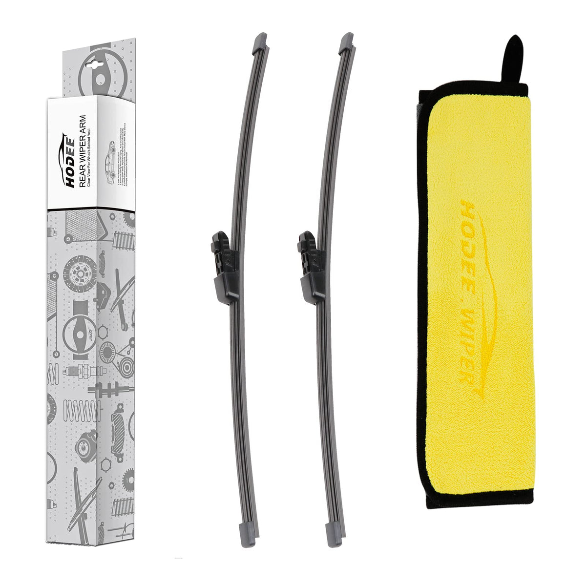 HODEE rear wiper blade kit 2-pack for Navigator and Expedition with smooth wipe