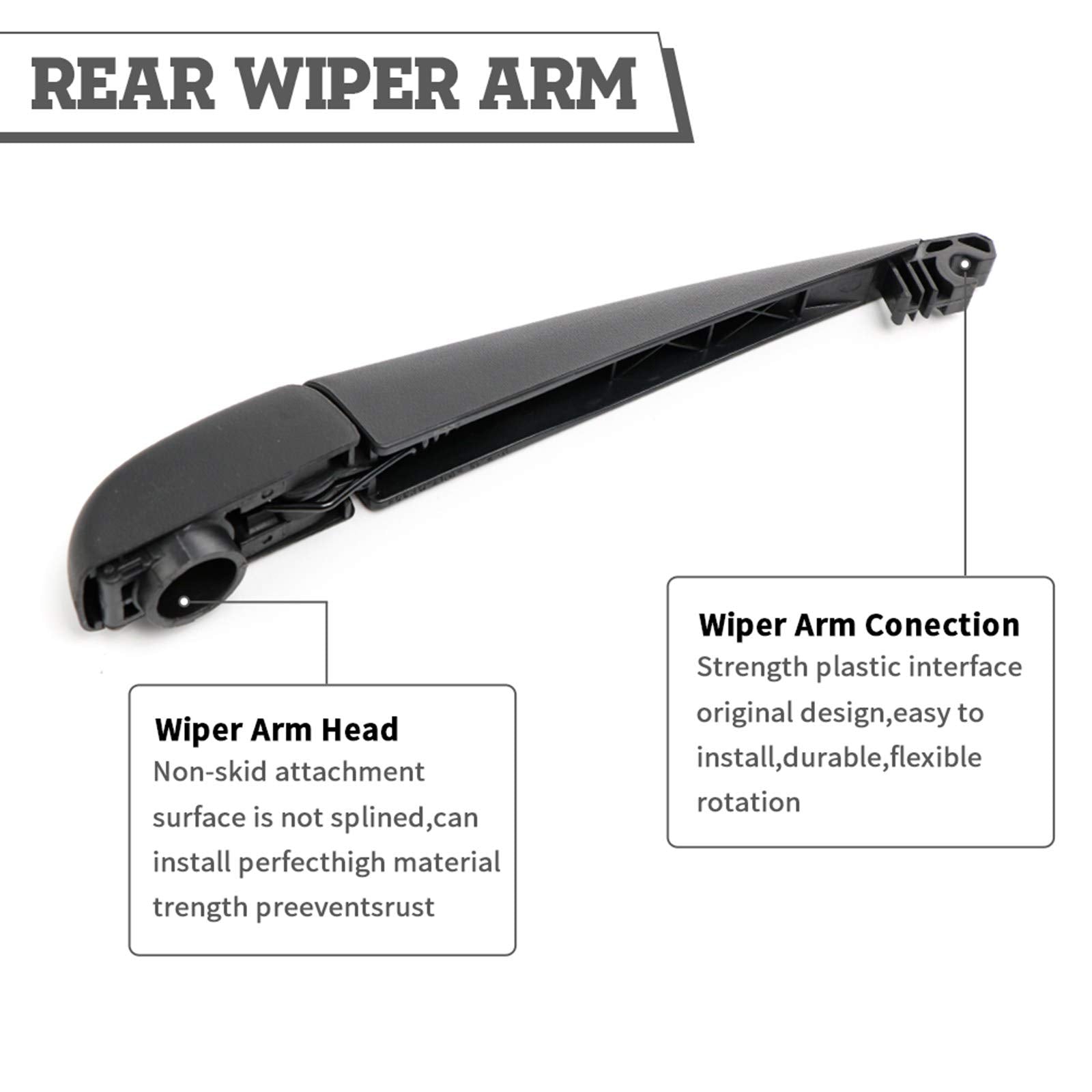 HODEE wiper nut and washer kit secures the assembly for lasting performance.