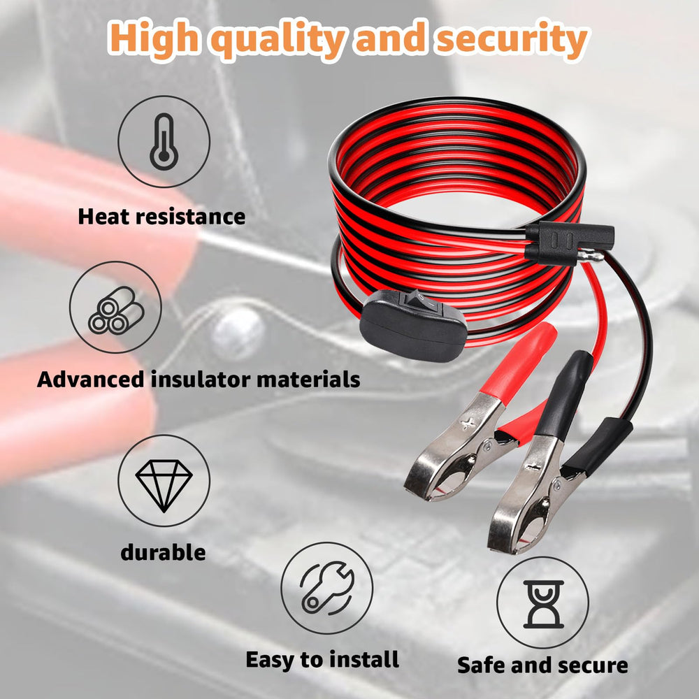 PVC insulation protects cables up to 220°F in rugged settings.