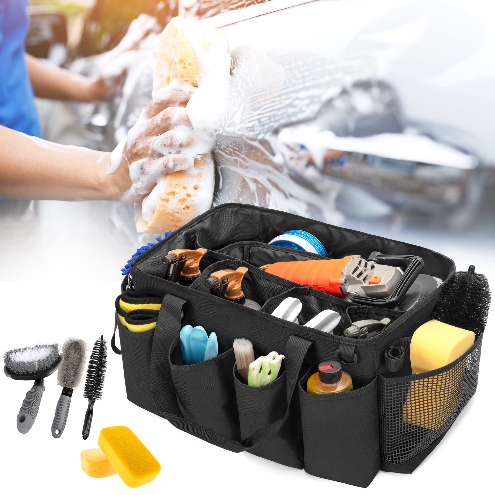 HODRANT detailing bag durable fabric supports long-term garage use.