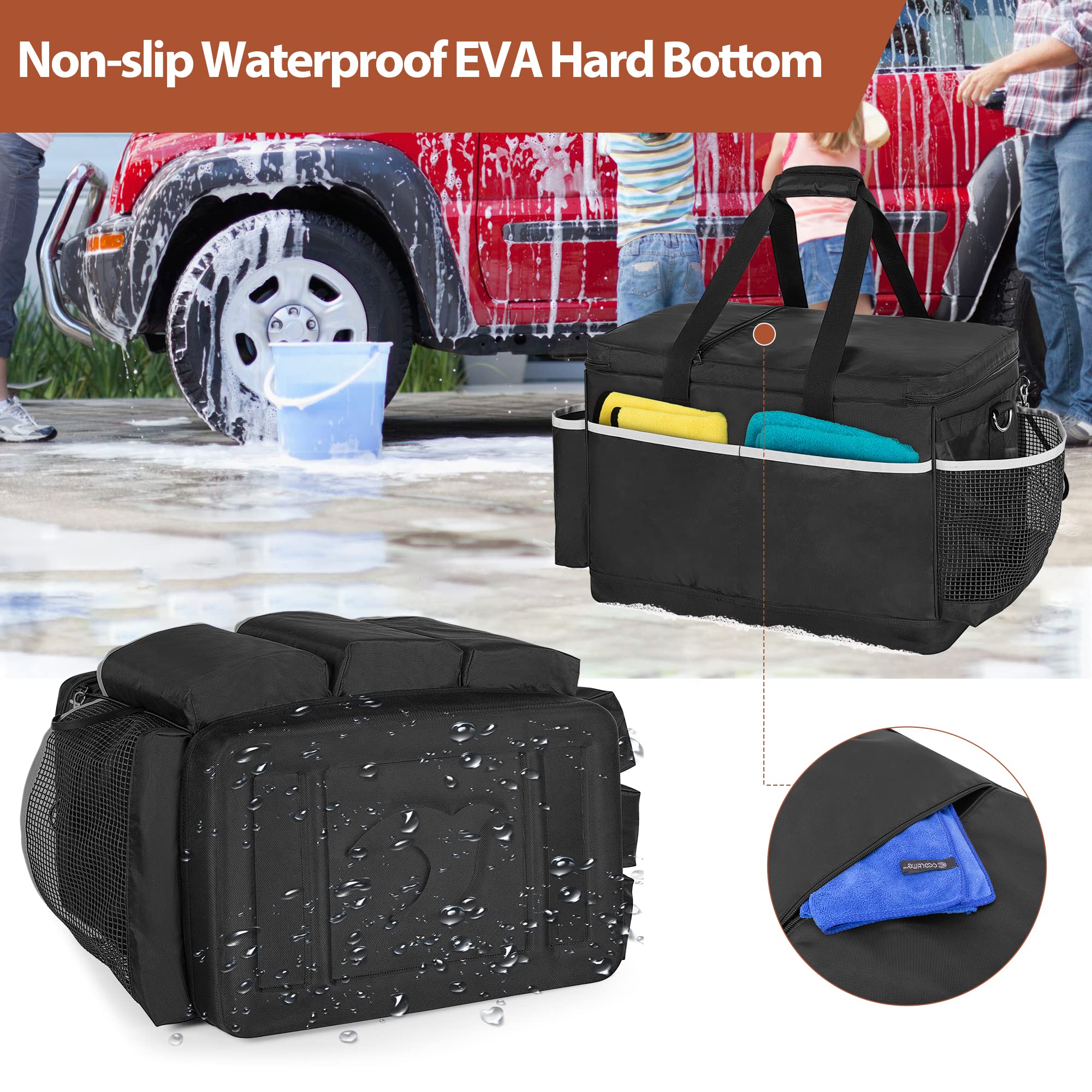HODRANT detailing bag magic strap enables secure tool placement.