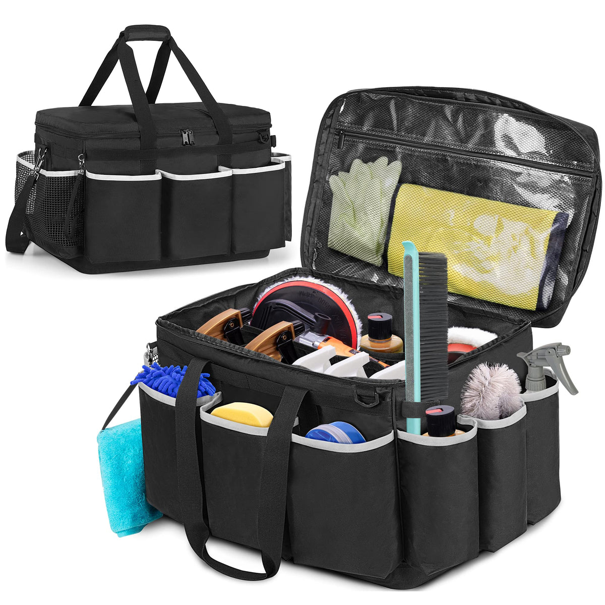 HODRANT extra-large detailing bag with waterproof EVA bottom for damp work areas.