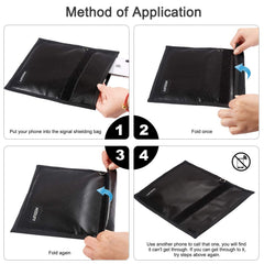Hodufy Faraday bag portable and foldable for travel or office use.