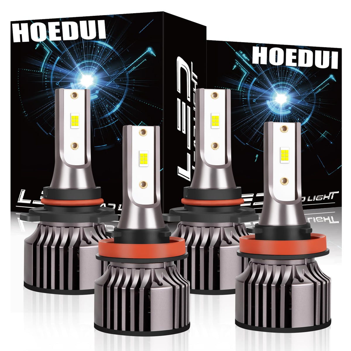 HOEDUI Camry high-beam bulbs for brighter forward illumination