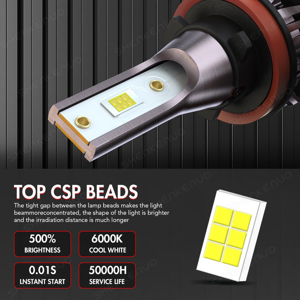 HOEDUI Honda Accord low-beam bulbs with crisp night illumination