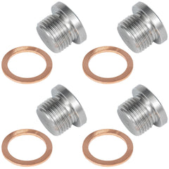 HOHNNYREET O2 sensor plug 4-pack for durable corrosion resistance in automotive exhaust systems.