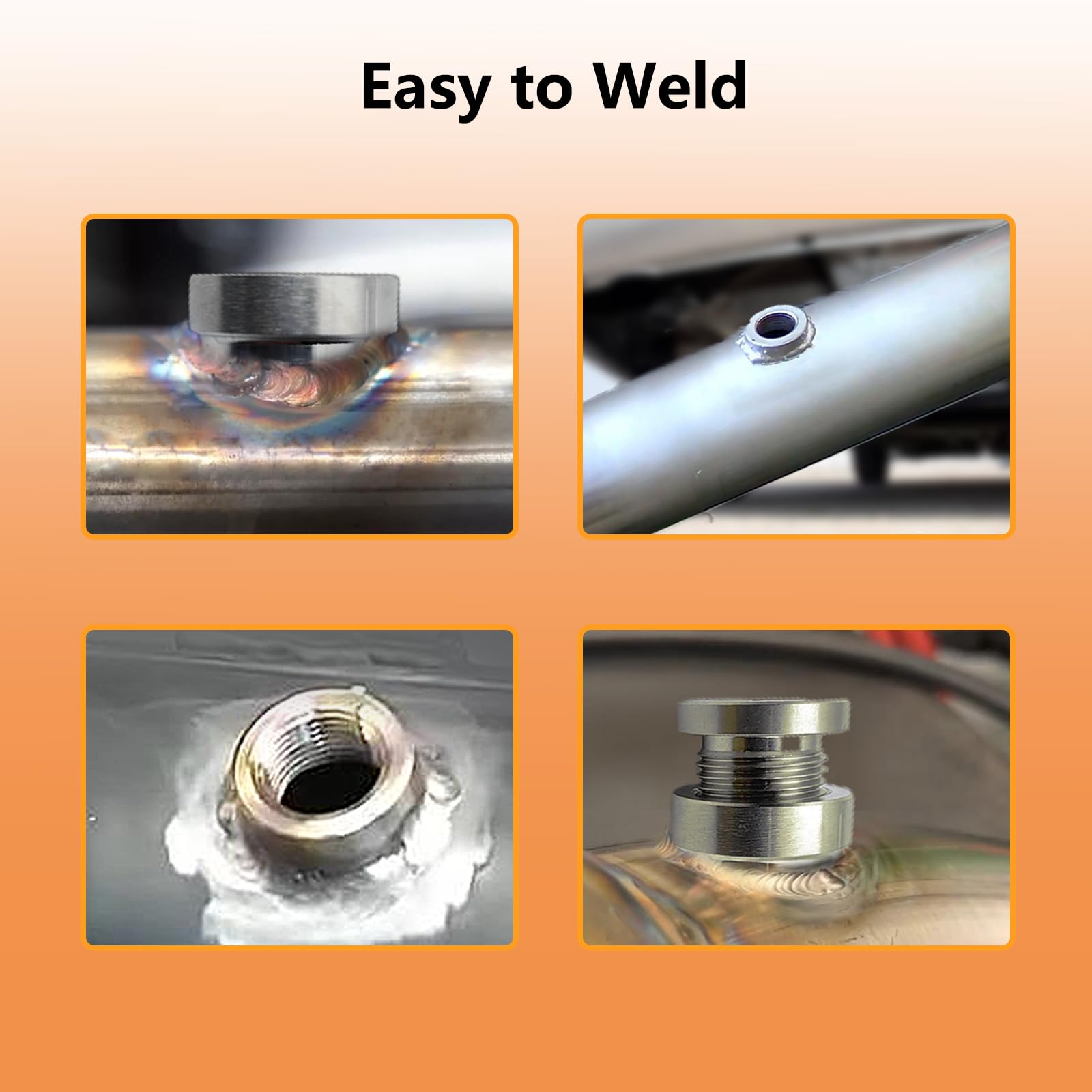 HOHNNYREET Oxygen sensor bung set enables clean, reliable sensor mounting.