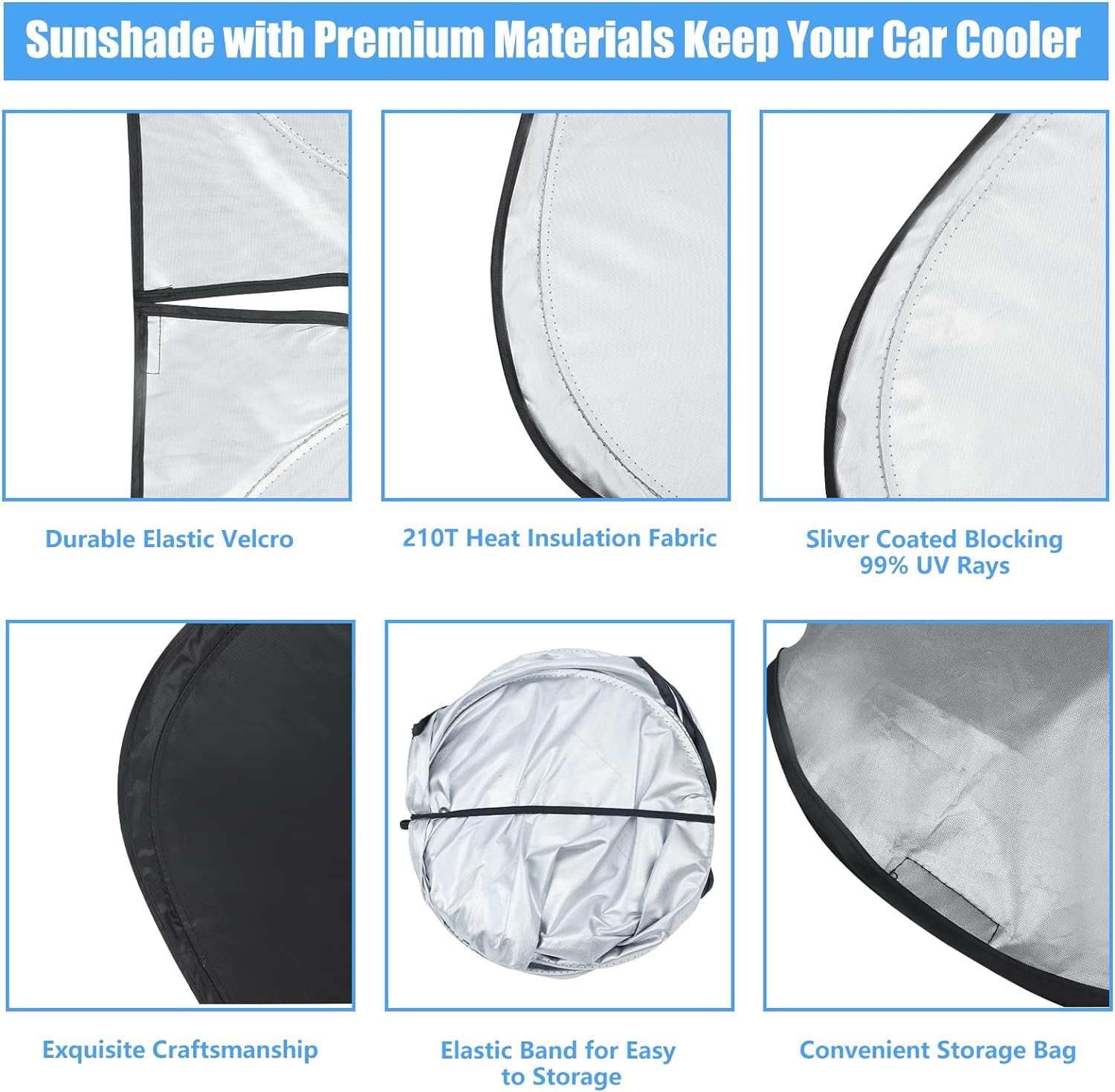 HOHUIGO four layer fabric design blocks UV and heat for RAM interior