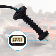HOKZVIATMOTOELECS rear harness is waterproof and abrasion resistant for durable use.