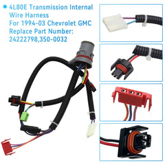 HOKZVIATMOTOELECS 24241218 replacement harness compatible with GM part numbers