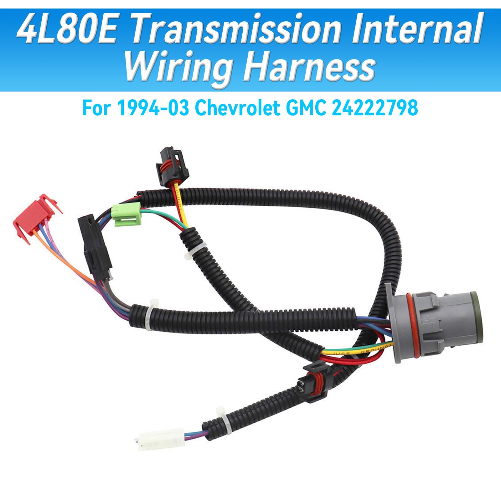 HOKZVIATMOTOELECS GM 4L80E transmission harness for easy replacement