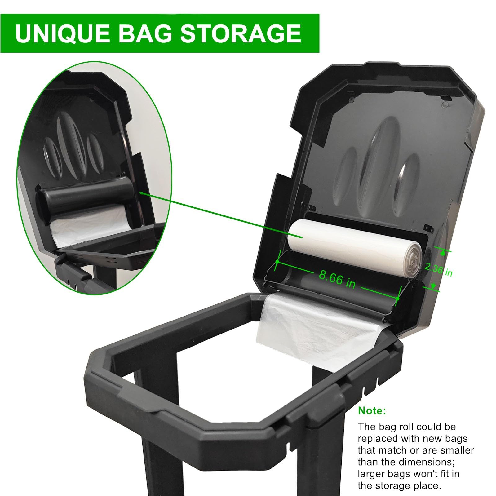 HolaKit outdoor waste bin ideal for camping and picnics