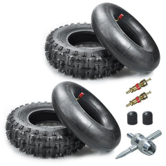 HOLATO 410-6 tire for lawns and gardens, ready for quick replacement.
