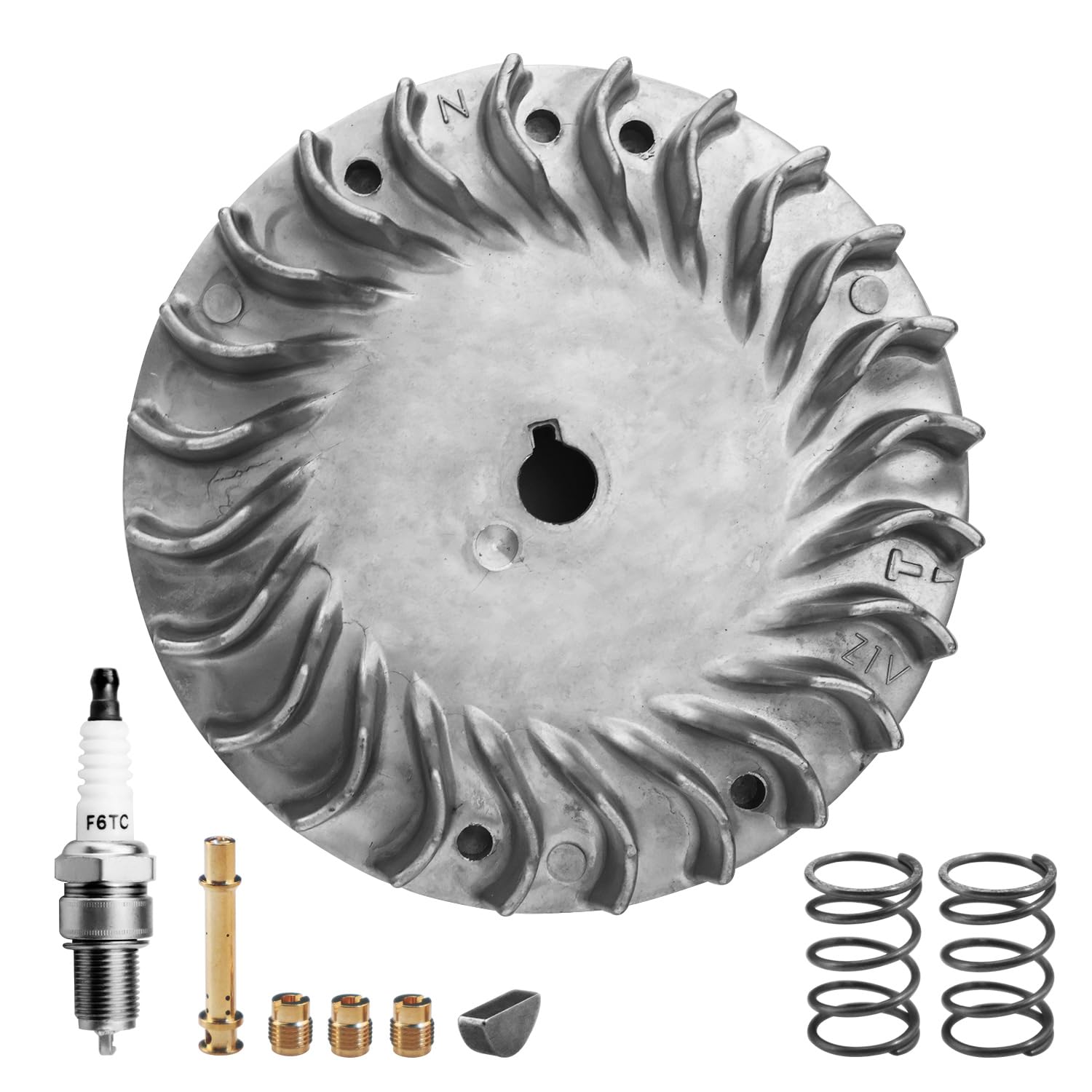HOLATO aluminum flywheel for Predator 212 non-hemi boosts RPM responsiveness