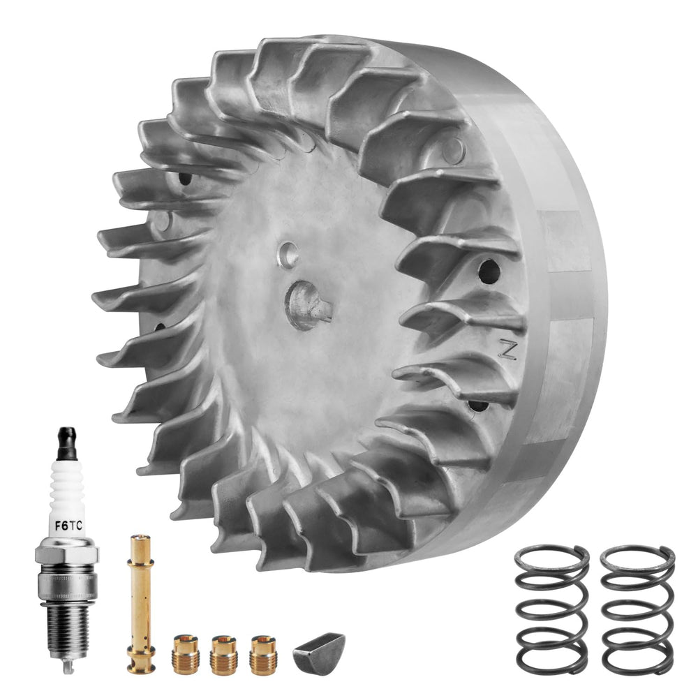 HOLATO flywheel mounted on engine side view