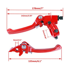HOLATO folding brake lever close-up, robust pivot for durable performance.