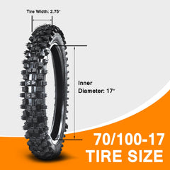 HOLATO heavy-duty rubber construction for rugged off-road performance