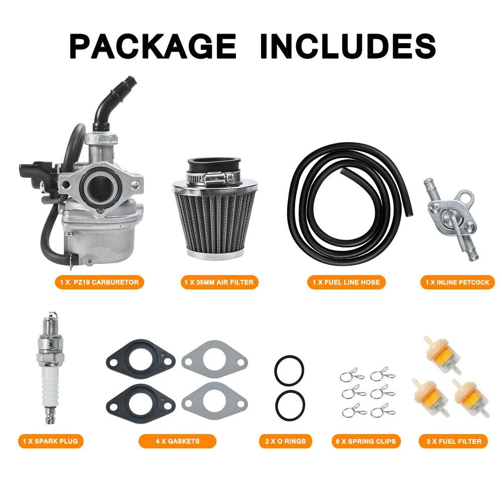 HOLATO PZ19 fuel filter trio to keep debris out