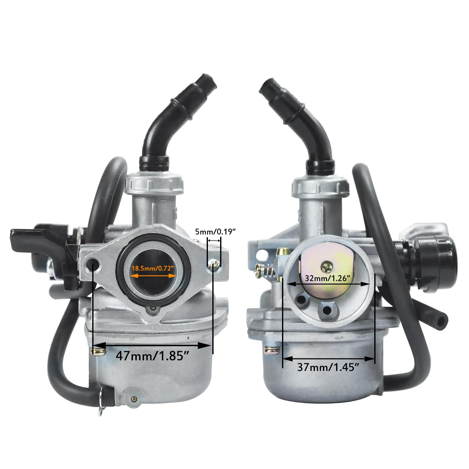 HOLATO PZ19 spark plug included for reliable ignition