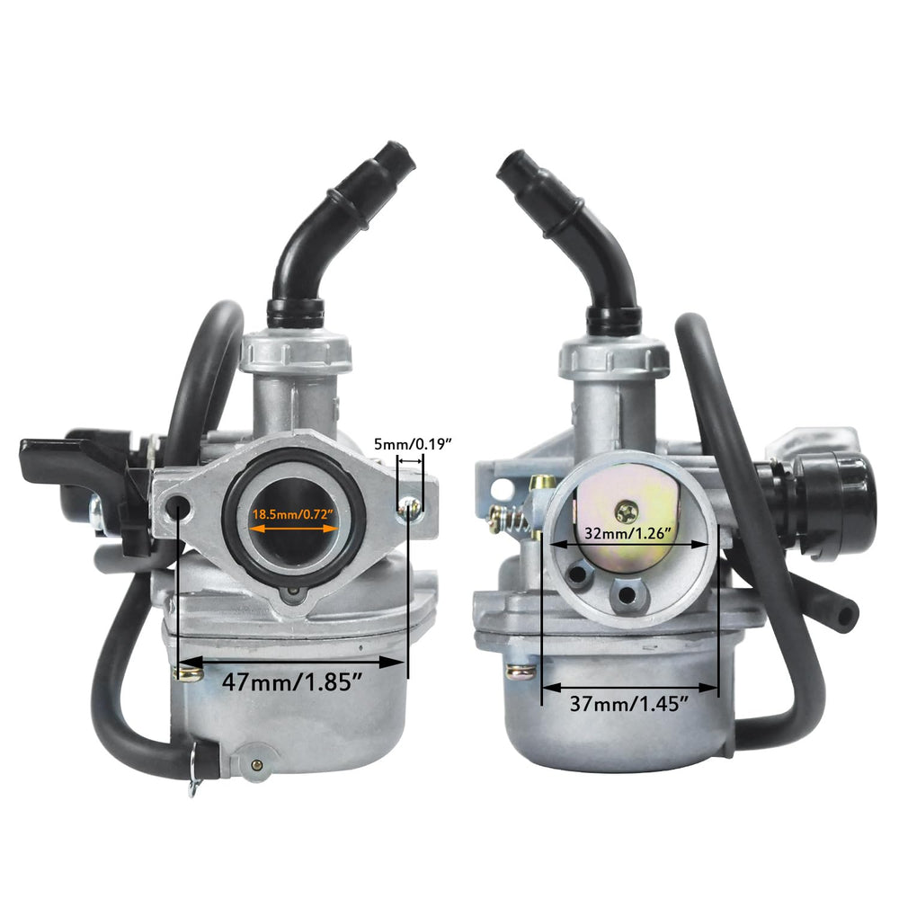 HOLATO PZ19 spark plug included for reliable ignition
