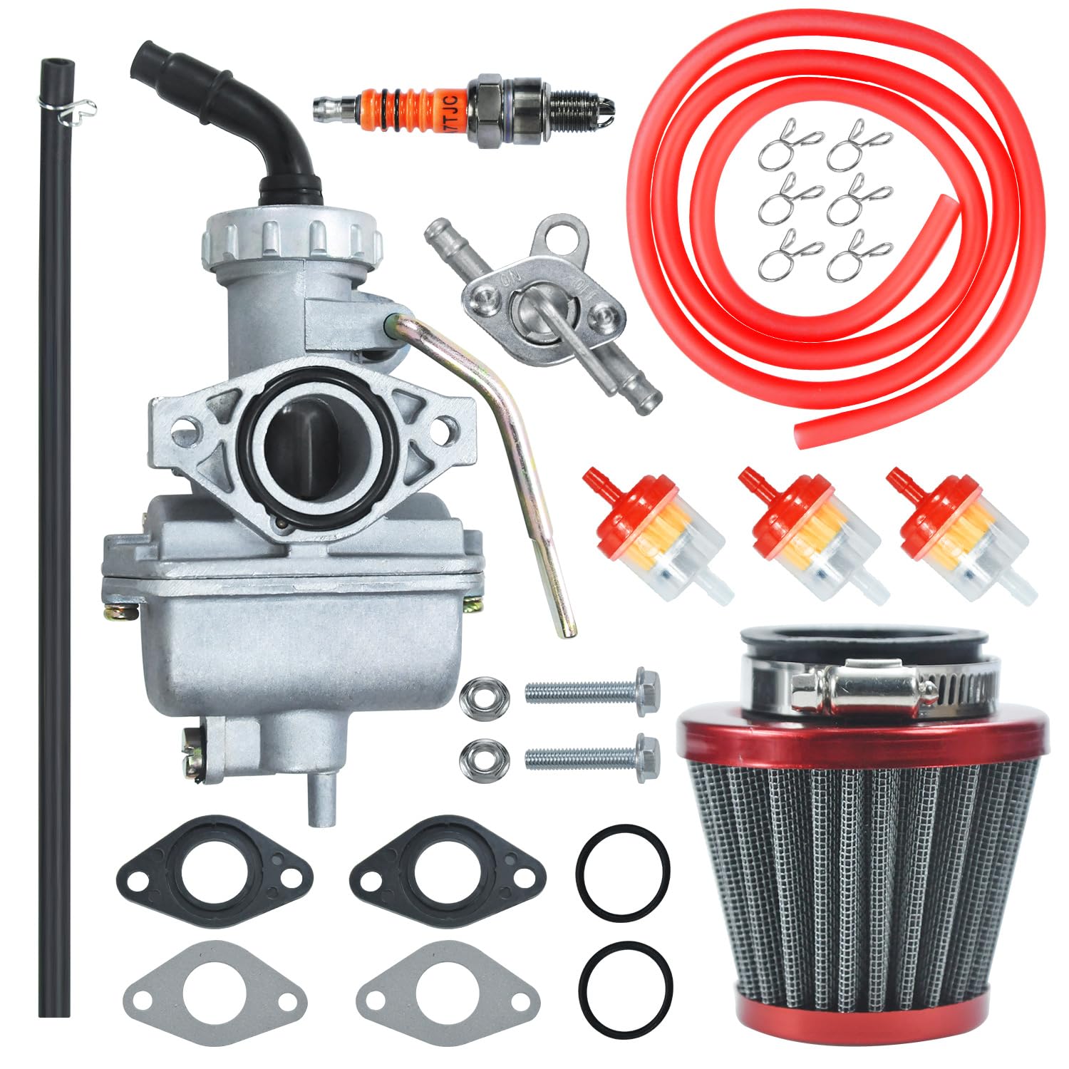 HOLATO PZ20 carburetor kit overview for ATV maintenance