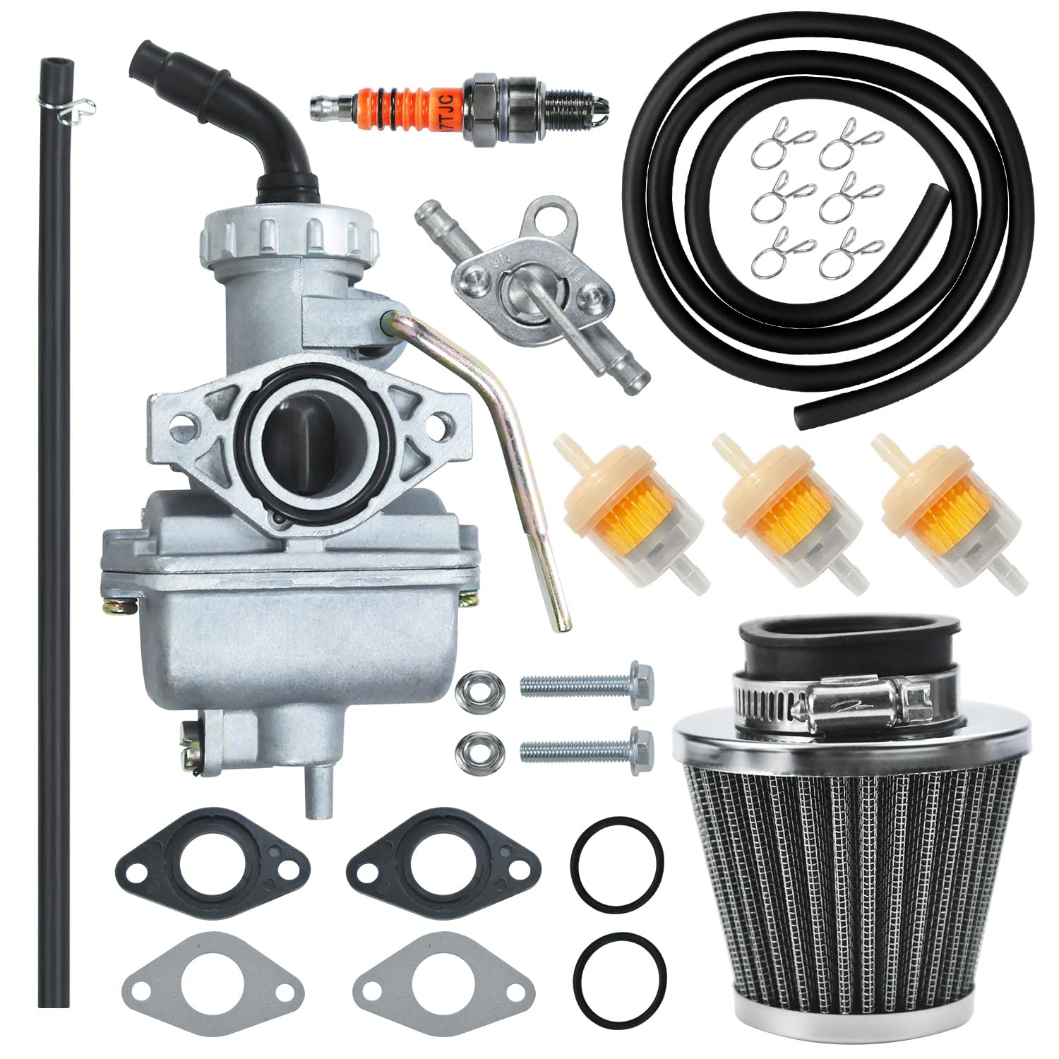 HOLATO PZ20 carburetor kit package shown for easy ATV maintenance and tuning