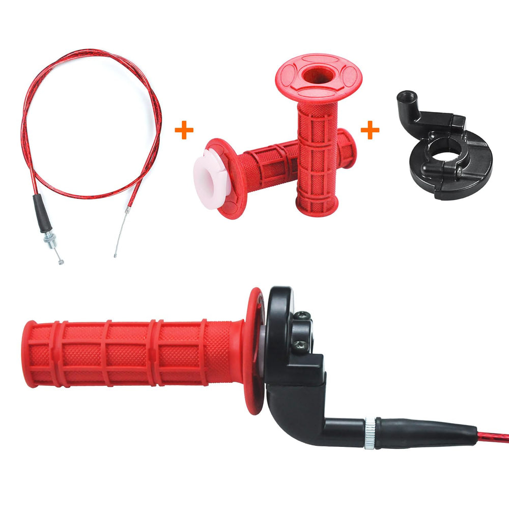 HOLATO left and right grips provide secure grip and feel.