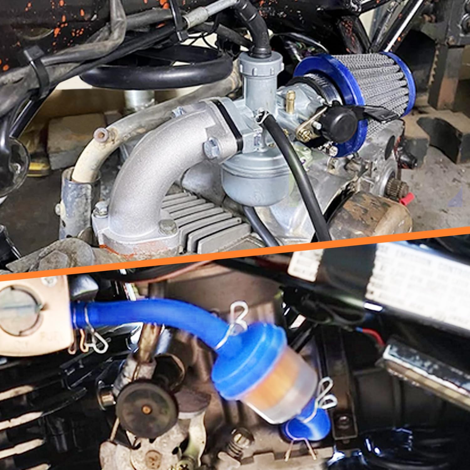 HOLATO spark plug included for reliable ignition start
