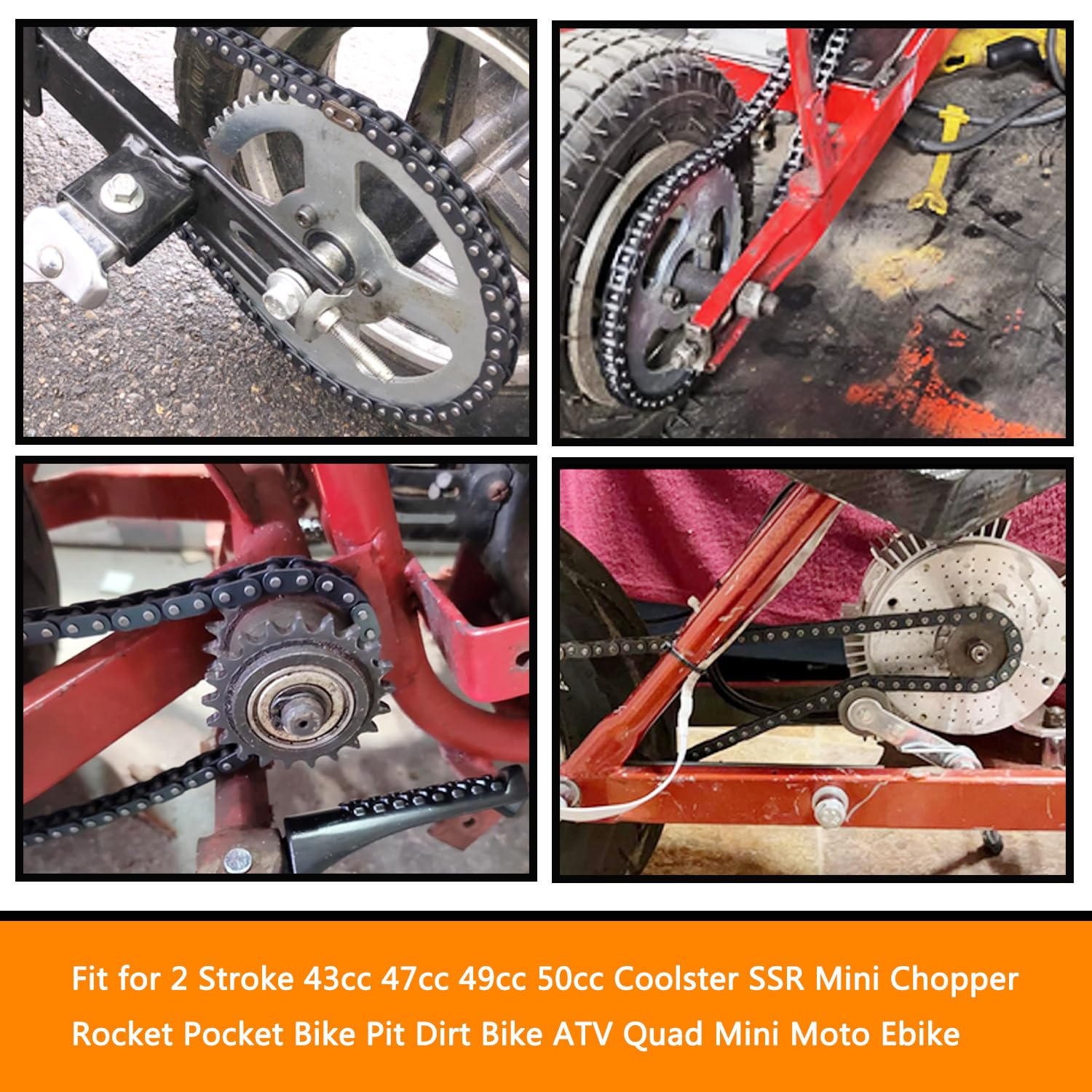 HOLATO T8F chain breaker kit included for easy maintenance