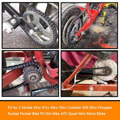 HOLATO T8F chain breaker kit included for easy maintenance