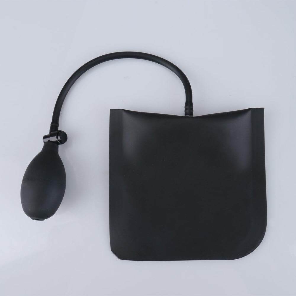 Holdly non-marring wedge protects surfaces during use.