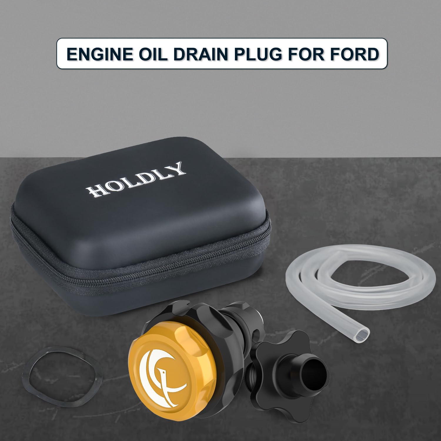 Holdly OEM replacement yellow plug close-up illustrating direct swap
