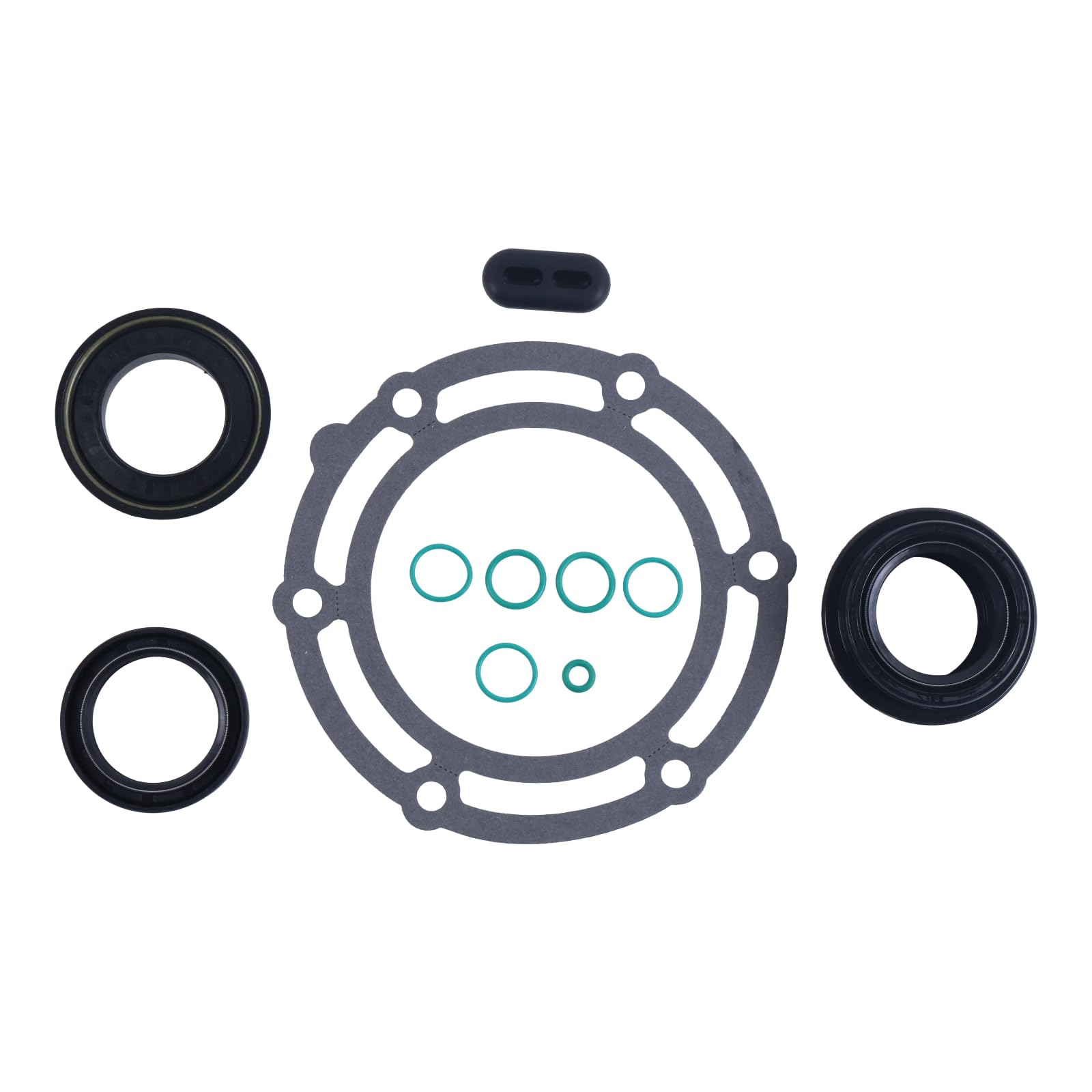 HOLDWELL gasket kit parts close-up with seals and O-rings