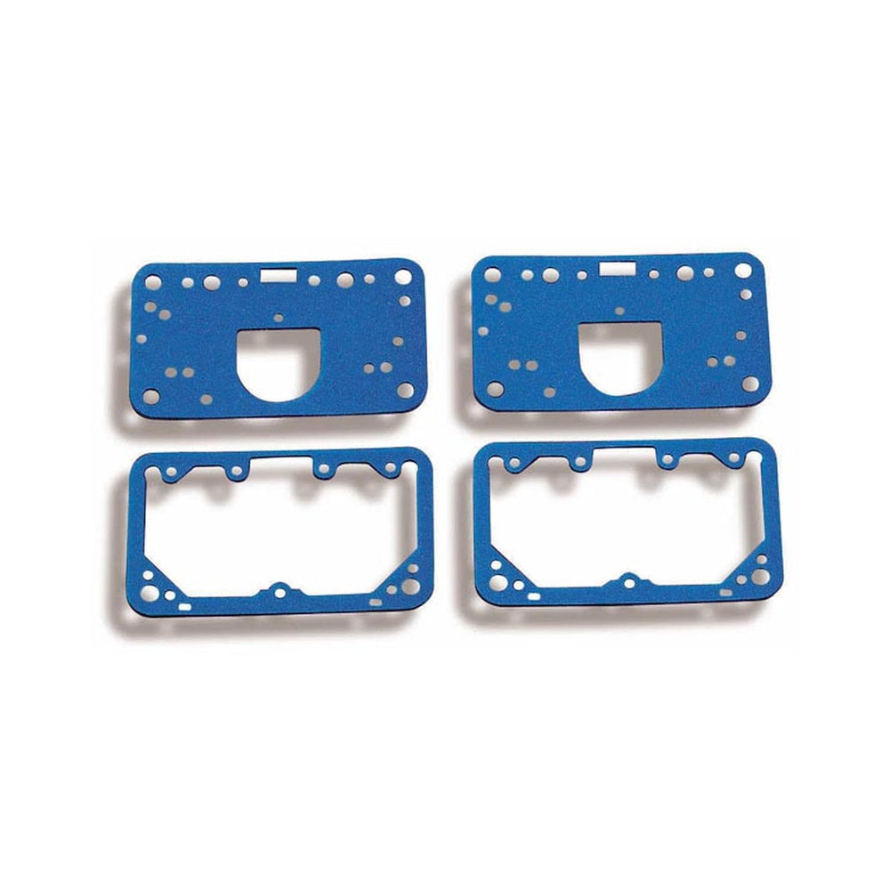 Holley 108-200 gasket pack front view, durable seal for reliable fuel bowl fit