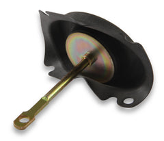Holley 135-4 diaphragm installed in a carburetor, enabling crisp secondary opening.