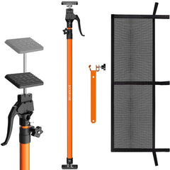 Holothurian adjustable cargo bar extended in a truck bed for secure load support.