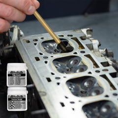 Holts valve lapping tool shown for precise surface restoration of valves.