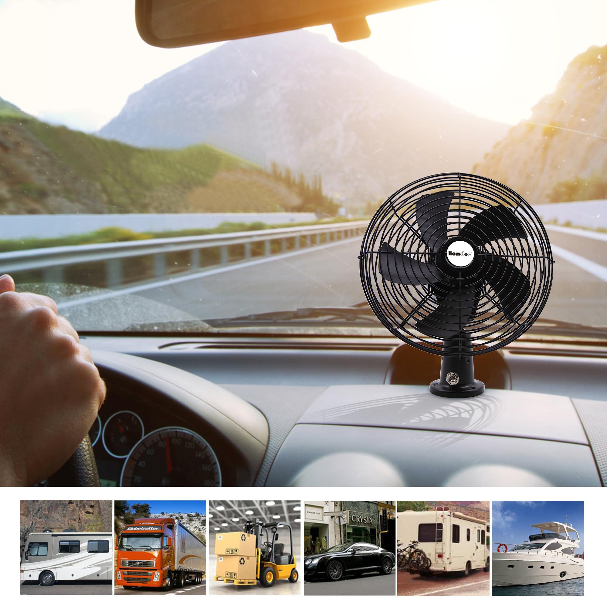 Homdec 1-year warranty offers dependable support.