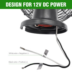 Homdec two-speed switch base for easy speed control.
