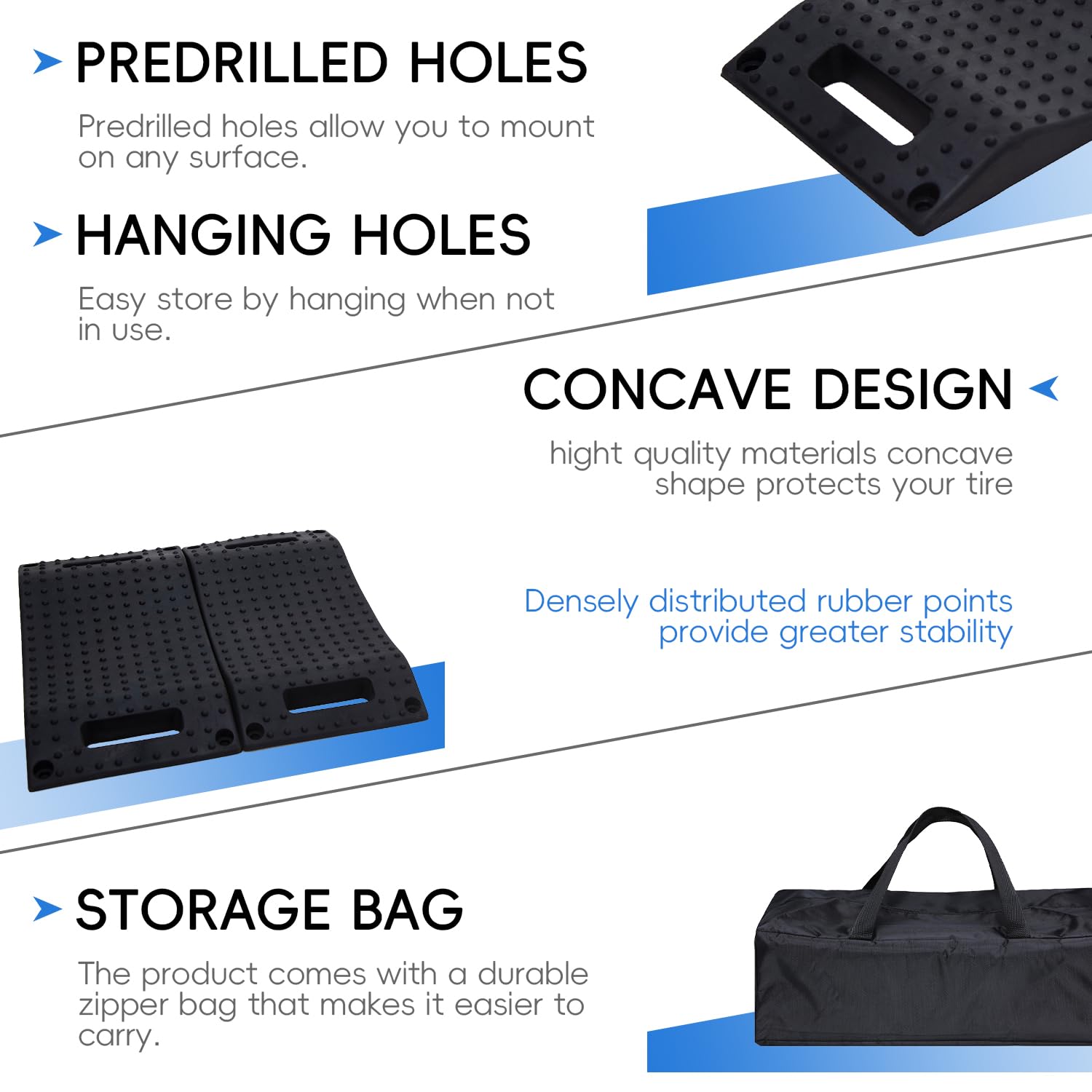 Homeon Wheels includes a carrying bag for easy transport and compact storage.