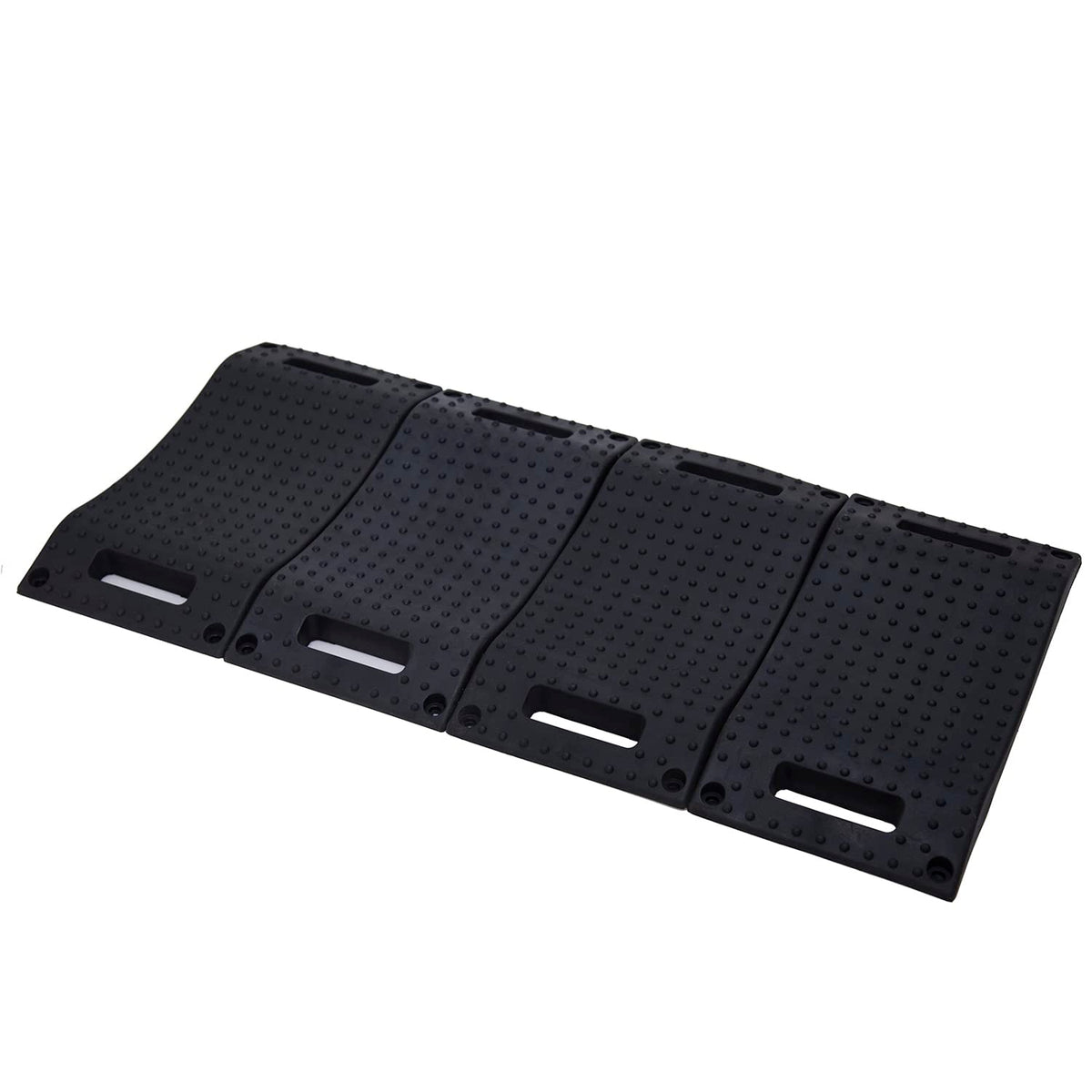 Homeon Wheels Tire Saver Ramps in rubber material protect tires during storage.